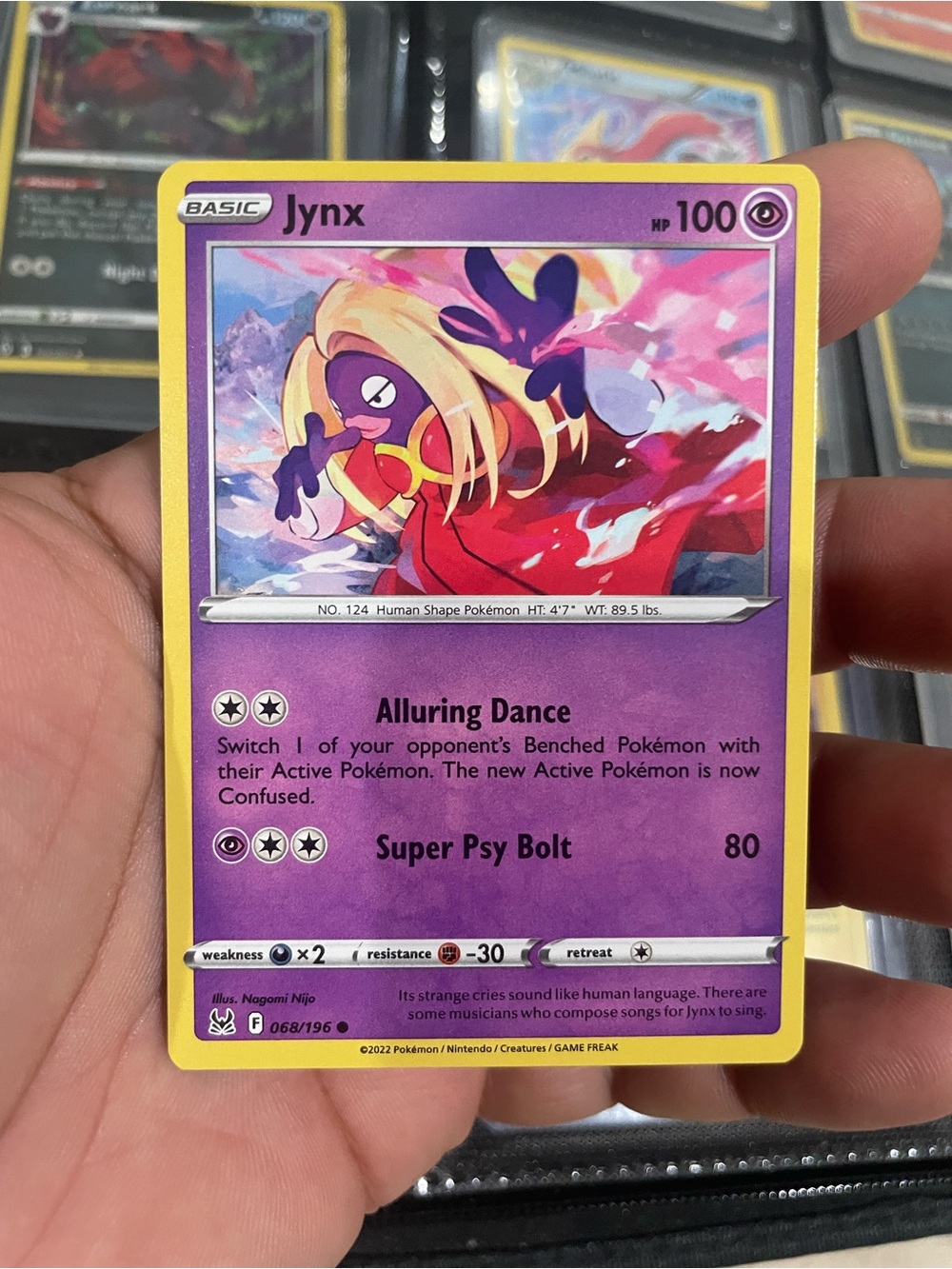 Jynx Pokémon Card